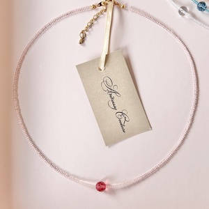 Andrassy Couture Swarovski bogyó egysoros gyöngy nyaklánc több színben  - ékszer - nyaklánc - gyöngyös nyaklánc - Meska.hu