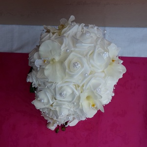 Menyasszonyi örökcsokor - esküvő - menyasszonyi- és dobócsokor - Meska.hu