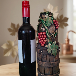 Rusztikus Kézműves Díszüveg-burkolat - otthon & életmód - konyhafelszerelés, tálalás - italos kellékek - boros díszdoboz - Meska.hu