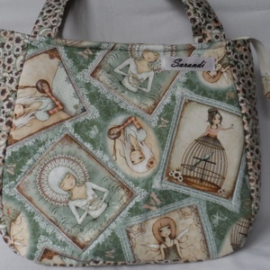 Mirabelle zöld táska.KIÁRÚSÍTÁS! - Meska.hu