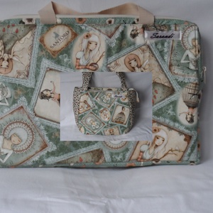 Zöld mirabelle laptoptartó - Meska.hu