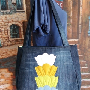 Farmer virágos táska - Meska.hu