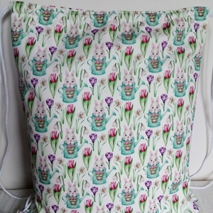 Nyuszikás gymbag hátizsák - táska & tok - hátizsák - tornazsák, gymbag - Meska.hu Nyuszikás gymbag hátizsák - táska & tok - hátizsák - tornazsák, gymbag - Meska.hu