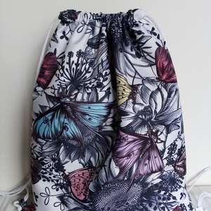 Lepkés gymbag hátizsák - Meska.hu