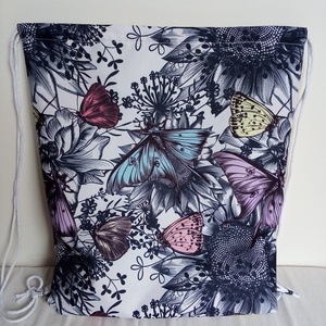 Lepkés gymbag hátizsák - táska & tok - hátizsák - tornazsák, gymbag - Meska.hu