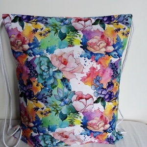 Virágoskert gymbag hátizsák -  - Meska.hu Virágoskert gymbag hátizsák -  - Meska.hu