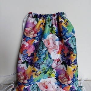 Virágoskert gymbag hátizsák -  - Meska.hu Virágoskert gymbag hátizsák -  - Meska.hu