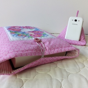 Nyuszis könyvtartó,telefontartó szett - könyv & zene - könyvtok - Meska.hu