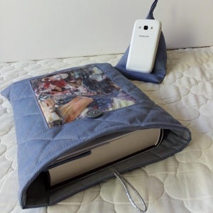 Szürke romantikus könyvtartó,telefontartó szett - könyv & zene - könyvtok - Meska.hu Szürke romantikus könyvtartó,telefontartó szett - könyv & zene - könyvtok - Meska.hu