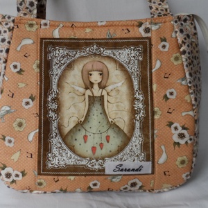 Mirabelle kerekített fazonú táska - Meska.hu