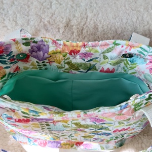 Virágmintás  nyári táska1 - táska & tok - kézitáska & válltáska - válltáska - Meska.hu