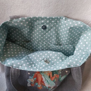 Táska,szatyor zöldtündér - táska & tok - bevásárlás & shopper táska - shopper, textiltáska, szatyor - Meska.hu