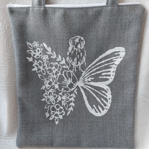 Táska,szatyor pillangós - Meska.hu