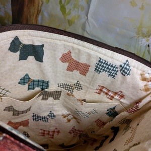 Pachwork jellegű táska - táska & tok - kézitáska & válltáska - válltáska - Meska.hu