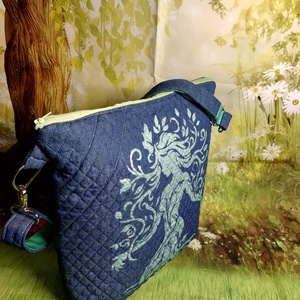 Seppelt farmertáska - táska & tok - kézitáska & válltáska - vállon átvethető táska - Meska.hu