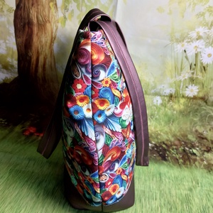 Quillingmintás táska - táska & tok - kézitáska & válltáska - válltáska - Meska.hu