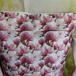 Mangólia mintás táska - táska & tok - kézitáska & válltáska - vállon átvethető táska - Meska.hu