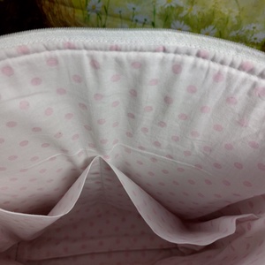 Mangólia mintás táska - táska & tok - kézitáska & válltáska - vállon átvethető táska - Meska.hu