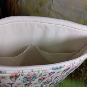 Öntözőkannás nyuszis táska - táska & tok - kézitáska & válltáska - vállon átvethető táska - Meska.hu