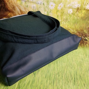 Házikós táska szatyor - táska & tok - kézitáska & válltáska - válltáska - Meska.hu