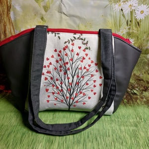 Aliz csodaországos táska2 - táska & tok - kézitáska & válltáska - válltáska - Meska.hu