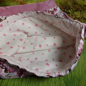 Mangóliás hátizsák - táska & tok - hátizsák - tornazsák, gymbag - Meska.hu