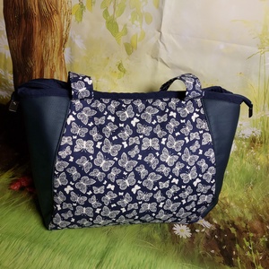 Lepkés válltáska - táska & tok - kézitáska & válltáska - válltáska - Meska.hu