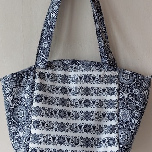 Népi motívumos táska13, Táska & Tok, Kézitáska & válltáska, Válltáska, Varrás, MESKA