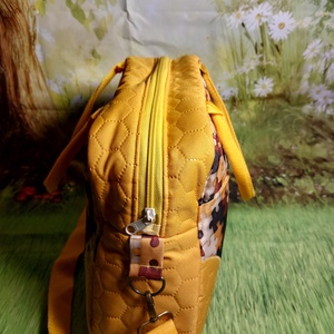 Mozaikos kicsi utazótáska - táska & tok - kézitáska & válltáska - nagy pakolós táska - Meska.hu