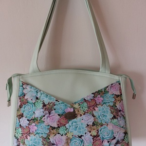 Tavirózsás kis válltáska, Táska & Tok, Kézitáska & válltáska, Kézitáska, Varrás, MESKA