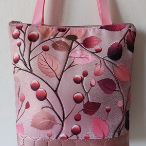 Bogyós-leveles2 táska, Táska & Tok, Kézitáska & válltáska, Válltáska, Varrás, MESKA