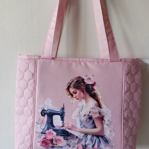 Varrólányos táska, Táska & Tok, Kézitáska & válltáska, Válltáska, Varrás, MESKA