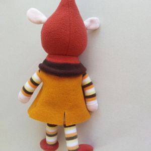Textil baba (manó)-Ildikó124540 nevére - játék & sport - baba & babaház - baba - Meska.hu
