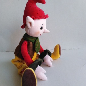 Vidám manó baba (43cm) - játék & sport - baba & babaház - baba - Meska.hu