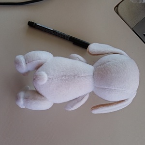 Polár nyuszi (22cm) - játék & sport - plüssállat & játékfigura - nyuszi - Meska.hu