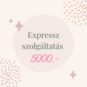 Expressz szolgáltatás díj, Otthon & Életmód, Papír, írószer, Egyedi szerkesztés, Papírművészet, MESKA