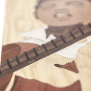 Elvis Presley énekes fa portré - művészet - portré & karikatúra - portré - Meska.hu
