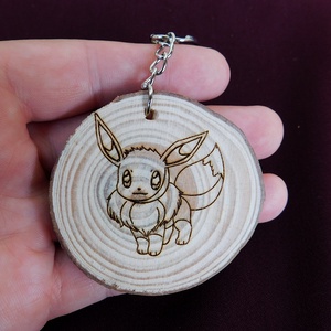 Eevee pokemon kulcstartó/mágnes - táska & tok - kulcstartó & táskadísz - kulcstartó - Meska.hu