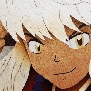 Inuyasha anime intarzia - otthon & lakás - Meska.hu