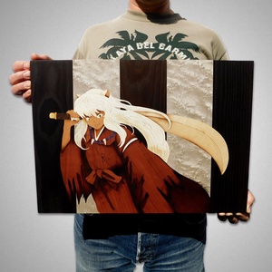 Inuyasha anime intarzia - otthon & lakás - Meska.hu