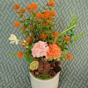 Asztaldísz , Kellékek & szerszámok, Díszíthető tárgyak, Kerámia, Virágkötés, MESKA