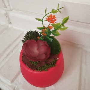 Mini pozsgás dekor - otthon & életmód - dekoráció - virágdísz és tartó - csokor & virágdísz - Meska.hu