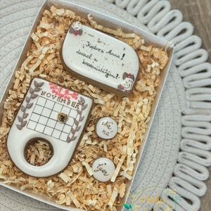 Tanú felkérő box, Esküvő, Meghívó & Kártya, Tanú felkérő, Mézeskalácssütés, MESKA