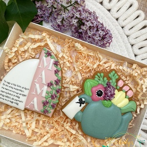 Anyák napi örök virág box - élelmiszer - gourmet ajándékcsomag - Meska.hu