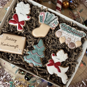 Karácsonyi hangulat szarvasokkal, Élelmiszer, Gasztro ajándékcsomag, Mézeskalácssütés, MESKA