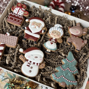 Karácsonyi hangulat télapóval - élelmiszer - gourmet ajándékcsomag - Meska.hu