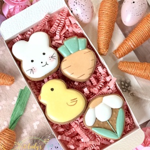 Húsvéti mézeskalács boxok, Élelmiszer, Gourmet ajándékcsomag, Mézeskalácssütés, MESKA