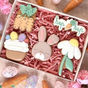 Húsvéti mézeskalács box, Élelmiszer, Gourmet ajándékcsomag, Mézeskalácssütés, MESKA