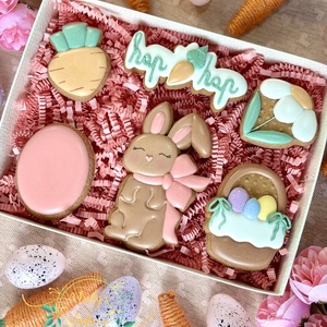 Húsvéti mézeskalács box, Élelmiszer, Gourmet ajándékcsomag, Mézeskalácssütés, MESKA