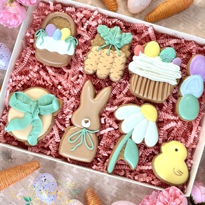 Húsvéti mézeskalács box, Élelmiszer, Gourmet ajándékcsomag, Mézeskalácssütés, MESKA